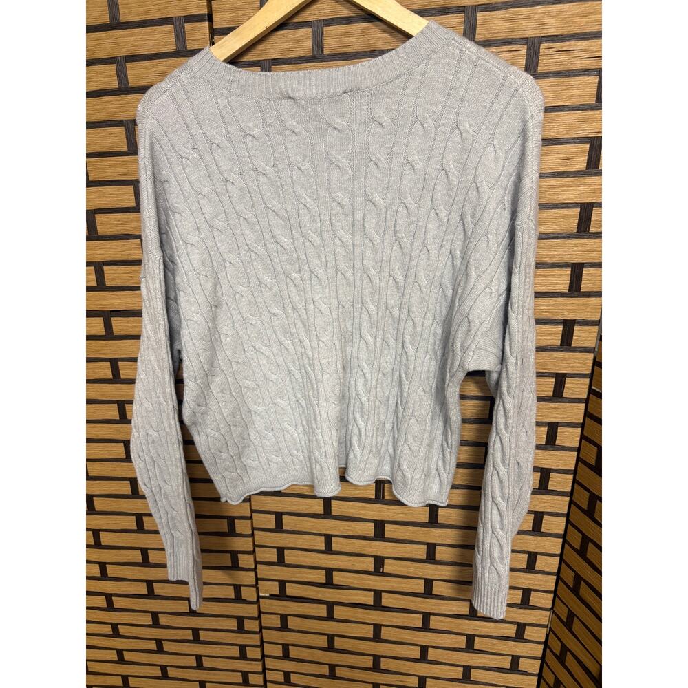 DKNY Gray Sweater Size Large